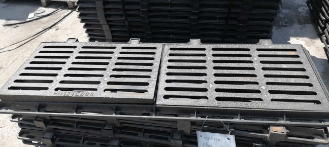 西固球墨铸铁连体双篦展示