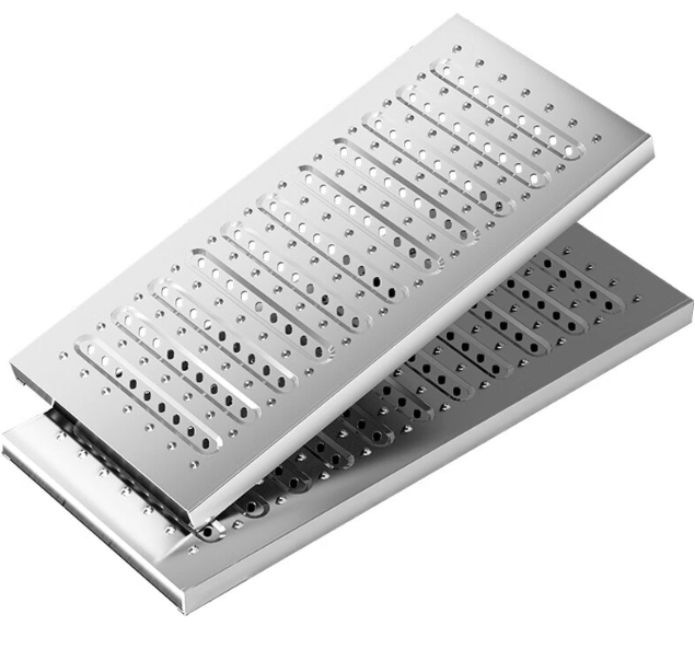 西固不锈钢沟盖板展示